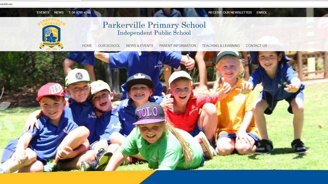 PARKERVILLE PRIMARY SCHOOL WEBSITE PARKERVILLE PRIMARY SCHOOL WEBSITE