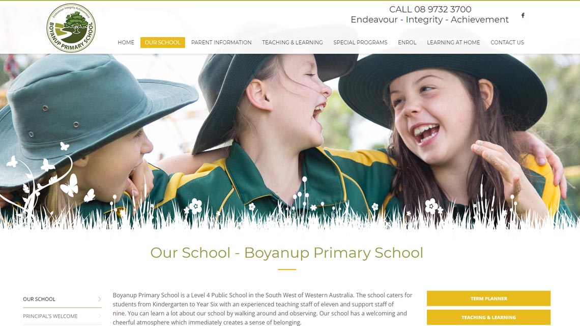 Boyanup-Primary-School-Website-4 BOYANUP PRIMARY SCHOOL WEBSITE