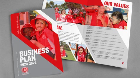 School Business Plan Design