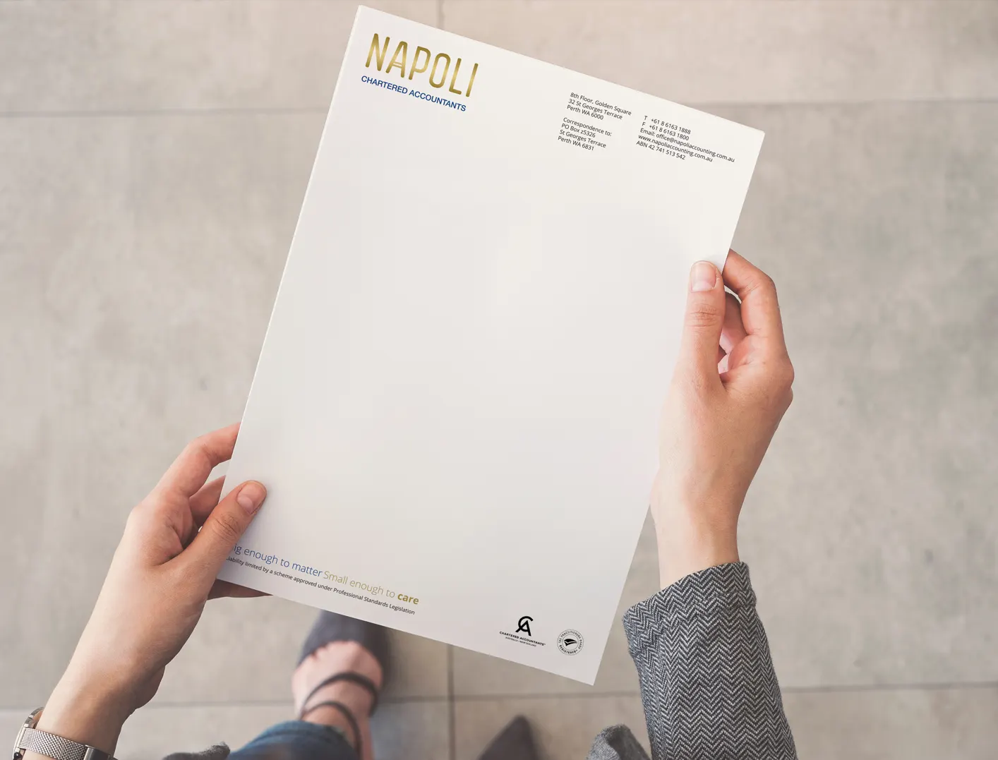NAPOLI ACCOUNTING WEBSITE WEBSITE DESIGN COMPANY PERTH 6